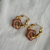 Boucles d’oreilles AUTOMNE