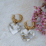 Boucles d'oreilles ROMY Stone