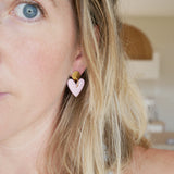 Boucles d'oreilles ROSE