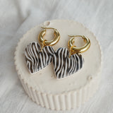 Boucles d’oreilles ROMY ZÈBRE