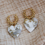 Boucles d'oreilles ROMY Stone