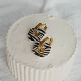 Boucles d’oreilles ORO ZEBRE