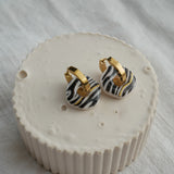 Boucles d’oreilles ORO ZEBRE