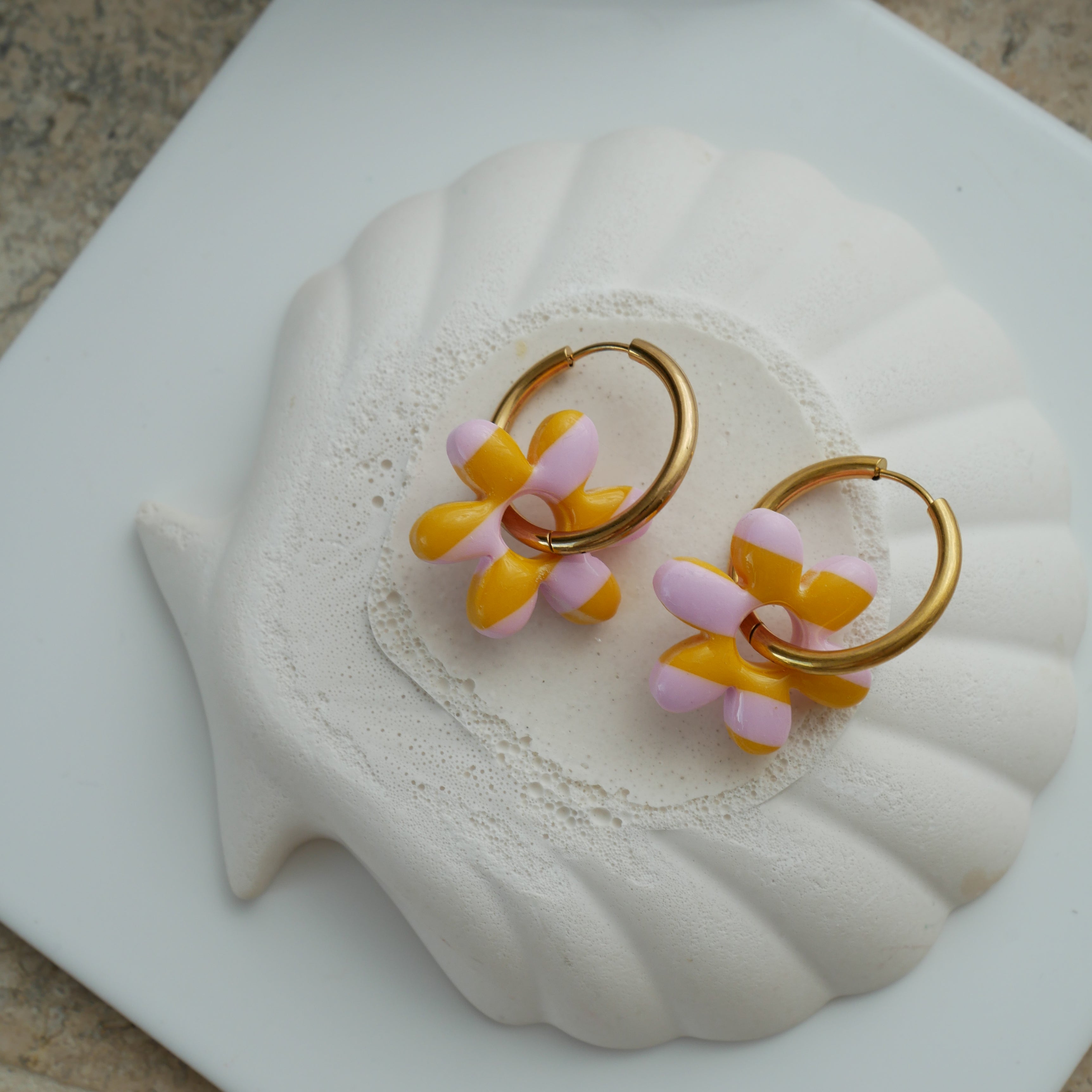 Boucles d’oreilles NAIA RAYÉES