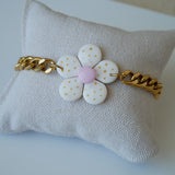 Bracelet FLEUR Blanc